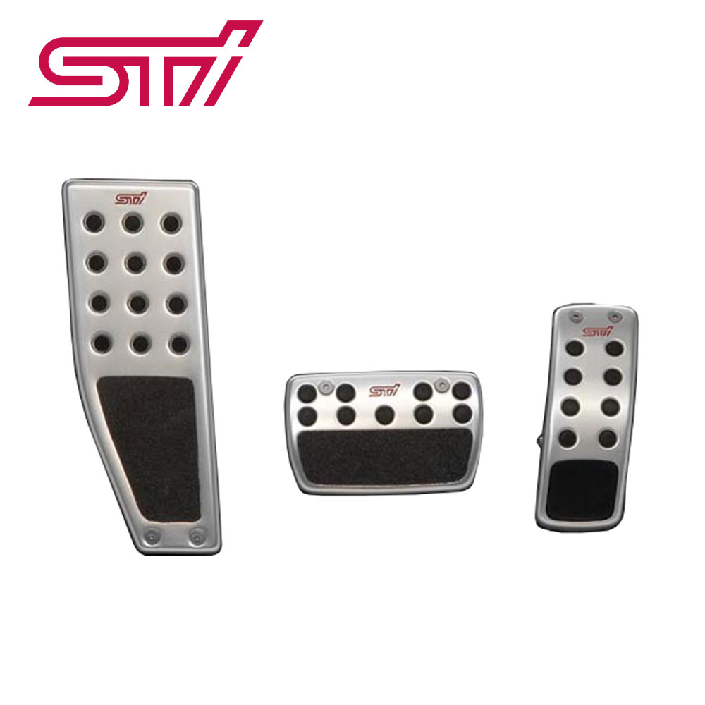 楽天市場】SG317FG001【STI-スバル】STI ペダルパッドセット(AT