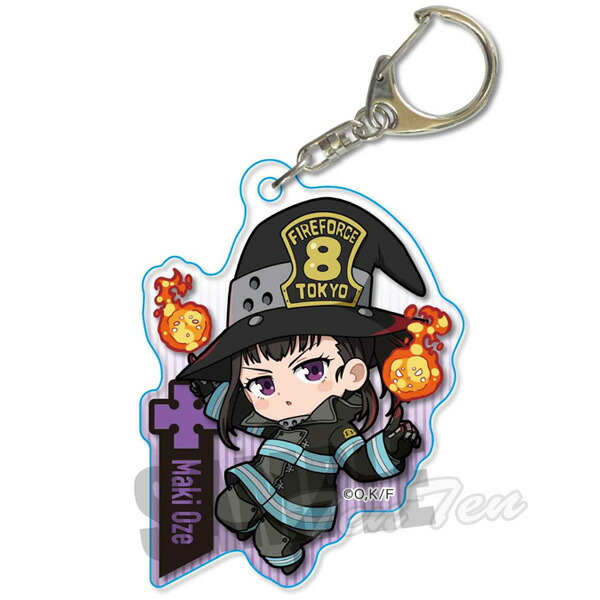 楽天市場】炎炎ノ消防隊 アクションシリーズ アクリルキーホルダー