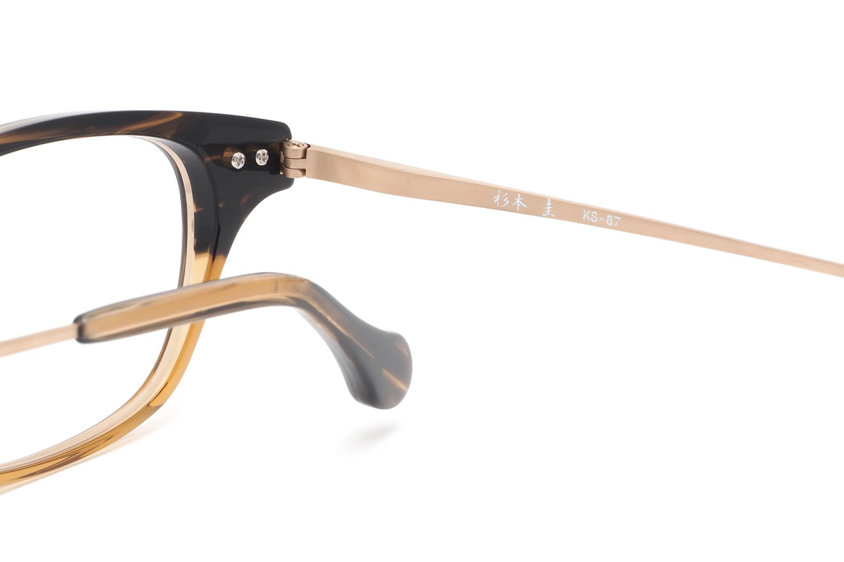 楽天市場】スギモトケイ 杉本圭 メガネ KS-87 5 52サイズ SUGIMOTO KEI