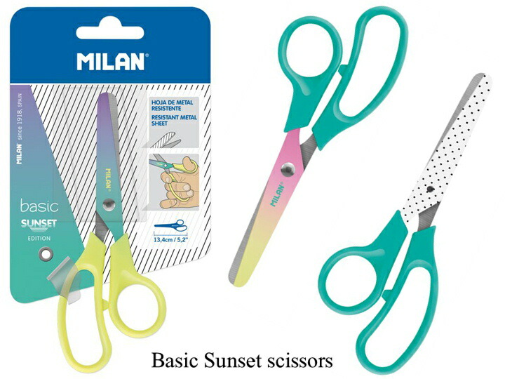 楽天市場】MILAN ミラン 【サンセットシリーズ】右利き ハサミ【全2色