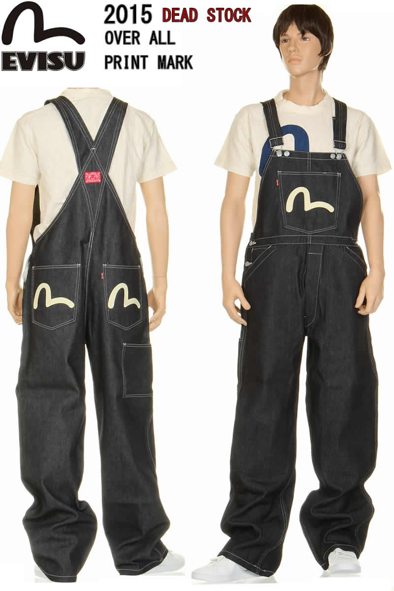 楽天市場】EVISU JEANS ユーロ プリントマーク DEAD STOCK エヴィス