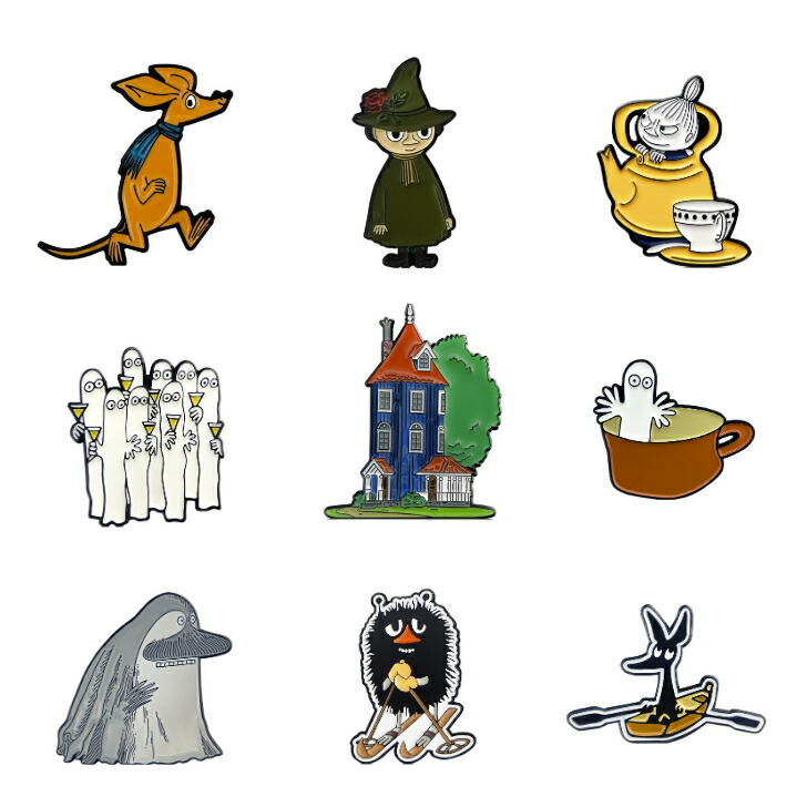 楽天市場】MOOMIN ムーミン ピンバッジ PINBOX ピンボックス ピン