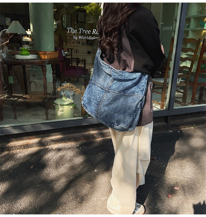 楽天市場】デニムショルダーバッグ ボディバッグ レディース メンズ