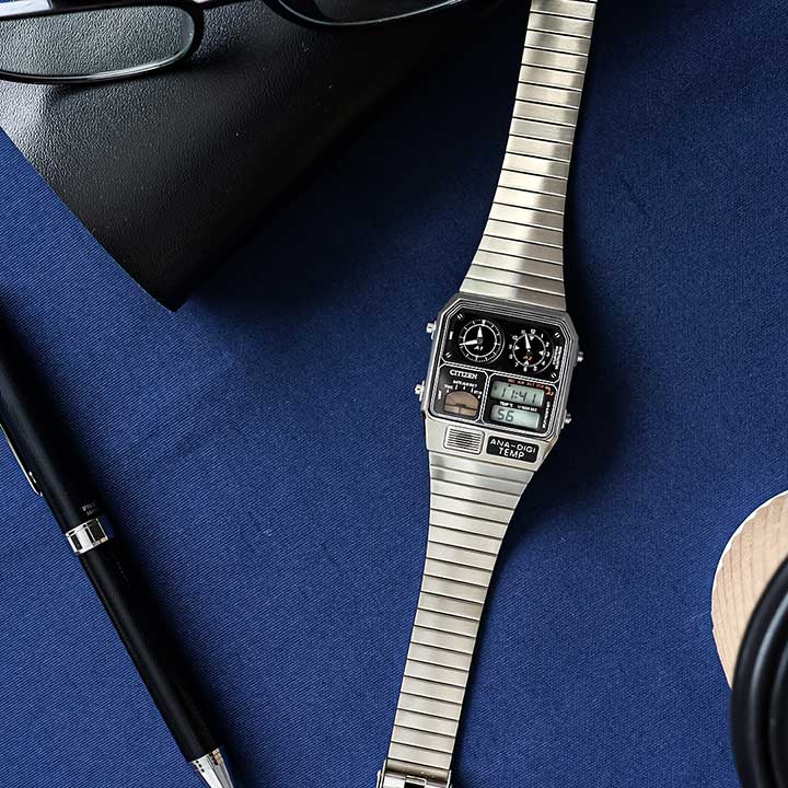 楽天市場】シチズンコレクション レコードレーベル アナデジテンプ