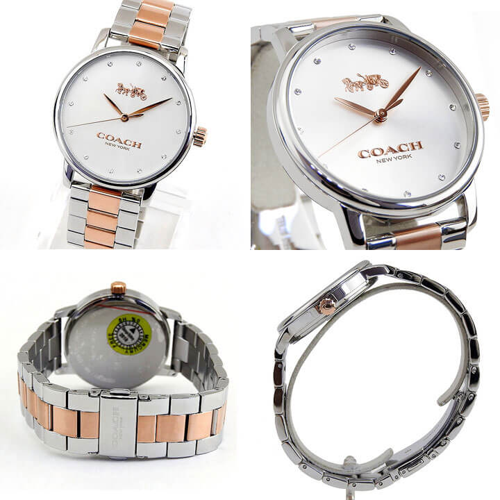 楽天市場】COACH コーチ 腕時計 時計 レディース Grand グランド