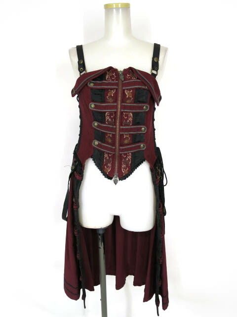 楽天市場】【中古】 OZZ ONESTE / 薔薇刺繍 ナポレオンロングベスト