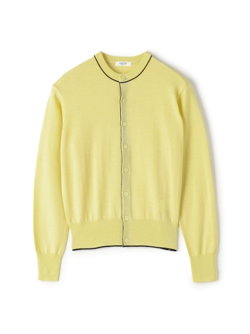 楽天市場】プレーンウール クルーネックカーディガン MACPHEE