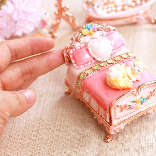 楽天市場】【正規品】 ジュエリーボックス ミニチュアベッド