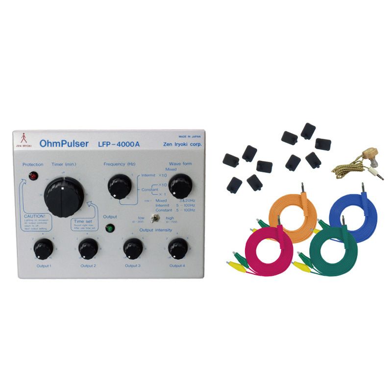楽天市場】オームパルサー LFP-4000A 全医療器 鍼通電 パルス治療器 鍼