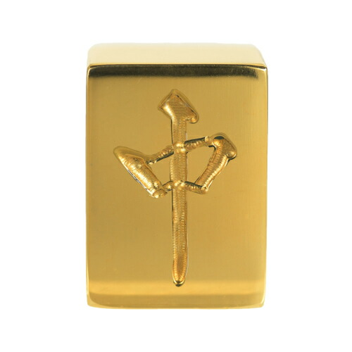 楽天市場】極 金の牌 24金メッキ 麻雀牌 字牌1牌 麻雀牌 高級 麻雀