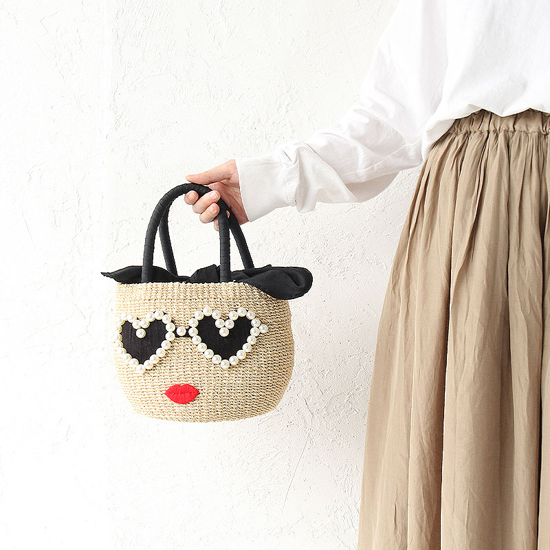 楽天市場】アジョリー バッグ かごバッグ カゴバッグ かご カゴ