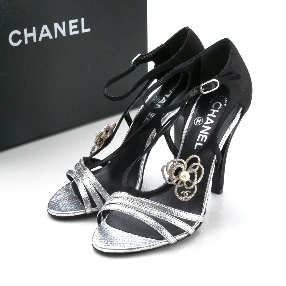 楽天市場】シャネル（ストラップ｜サンダル）：レディース靴<靴の通販