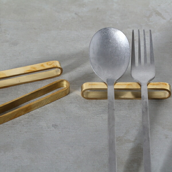 楽天市場】カトラリーレスト カトラリー置き 箸置き 真鍮 おしゃれ