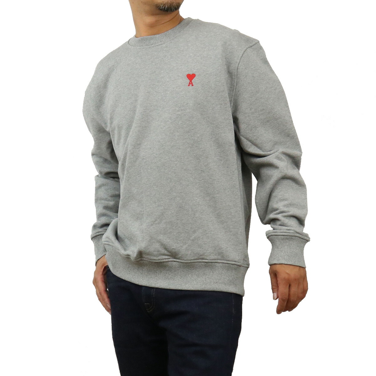 楽天市場】AMI PARIS アミパリス ハートロゴ スウェット BFUSW001.730