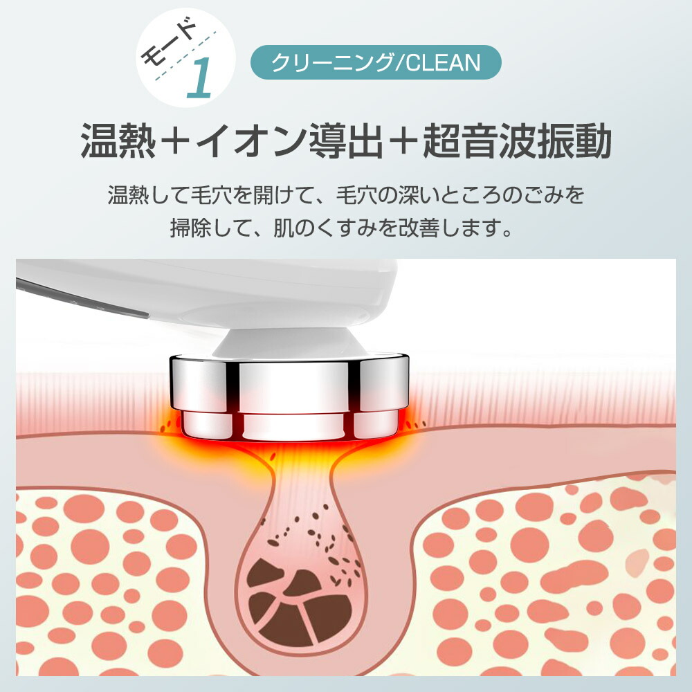 楽天市場】＼限定クーポンで2,779円！／楽天1位 美顔器 超音波美顔器