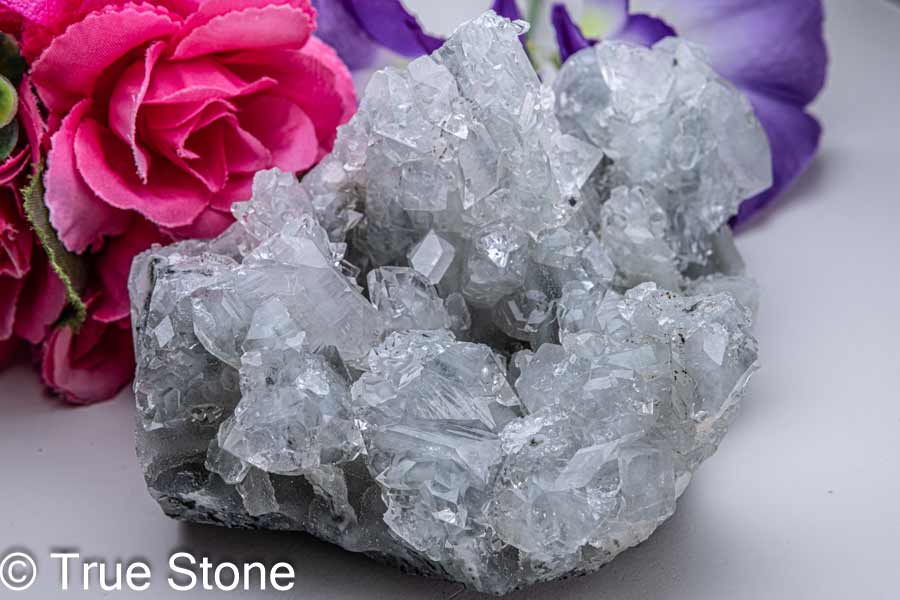 楽天市場】AAA 透明クリア アポフィライト クラスター 魚眼石 655g