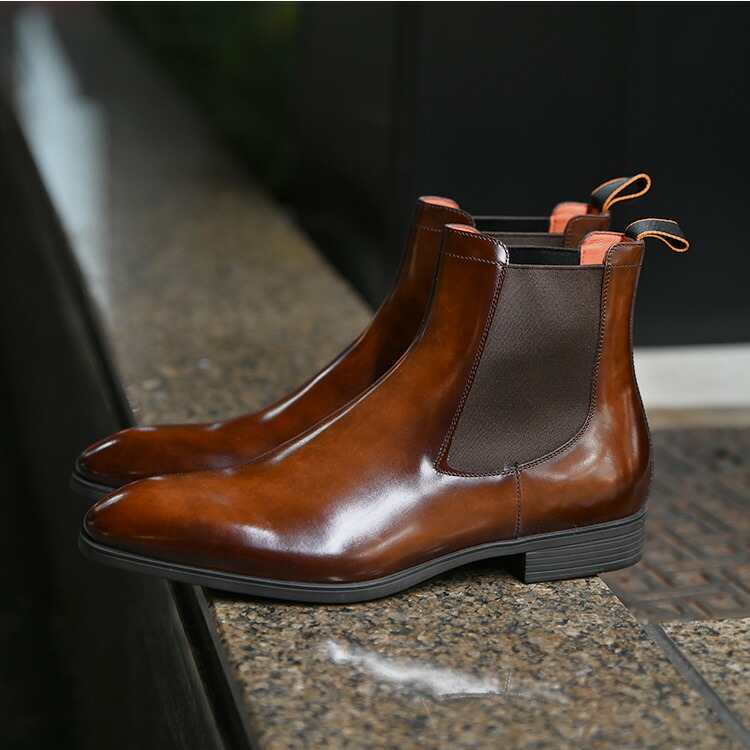 楽天市場】Santoni サントーニ メンズ サイドゴアブーツ MGSI13414