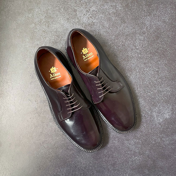 楽天市場】Alden オールデン PLANE TOE CORDOVAN プレーントゥ コード