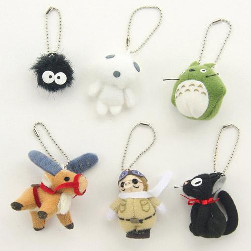 楽天市場】ジブリコレクションキーホルダー6Pセット[ジブリがいっぱい