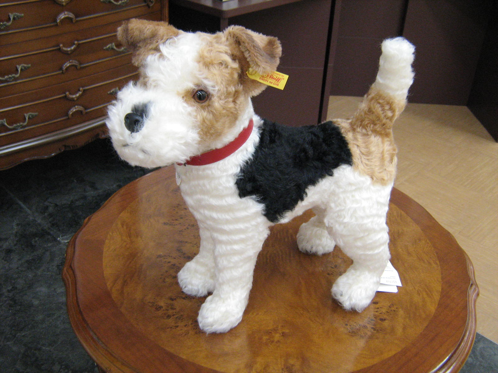 楽天市場】シュタイフ(Steiff)フォックステリアのフォクシーぬいぐるみ