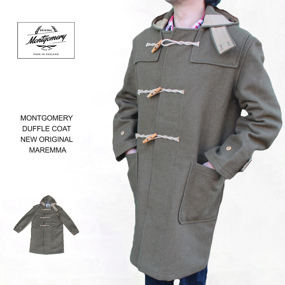 楽天市場】モンゴメリー MONTGOMERY DUFFLE COAT ダッフルコート