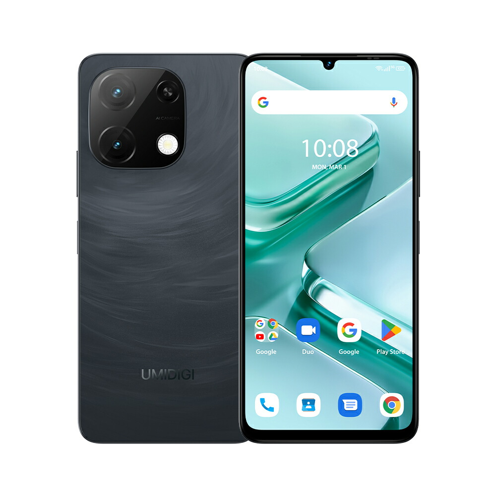 スマートフォン 携帯電話 UMIDIGI Android 14 スマホ 本体 SIMフリー