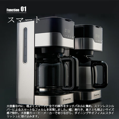 楽天市場】Russell Hobbs ラッセルホブス GRAN Drip 8cup グランド