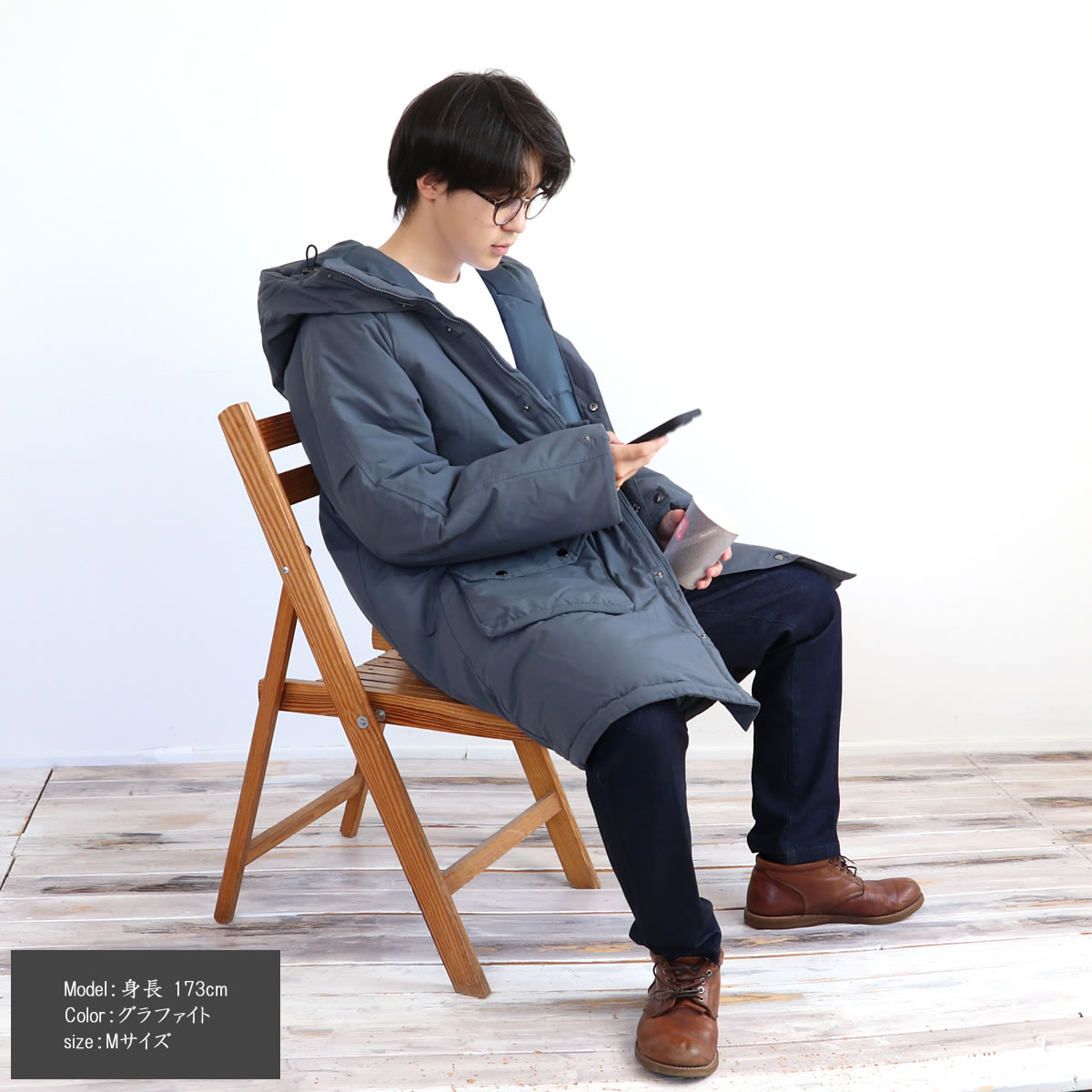 楽天市場】【35%OFFセール】モッズコート オーディエンス 中綿