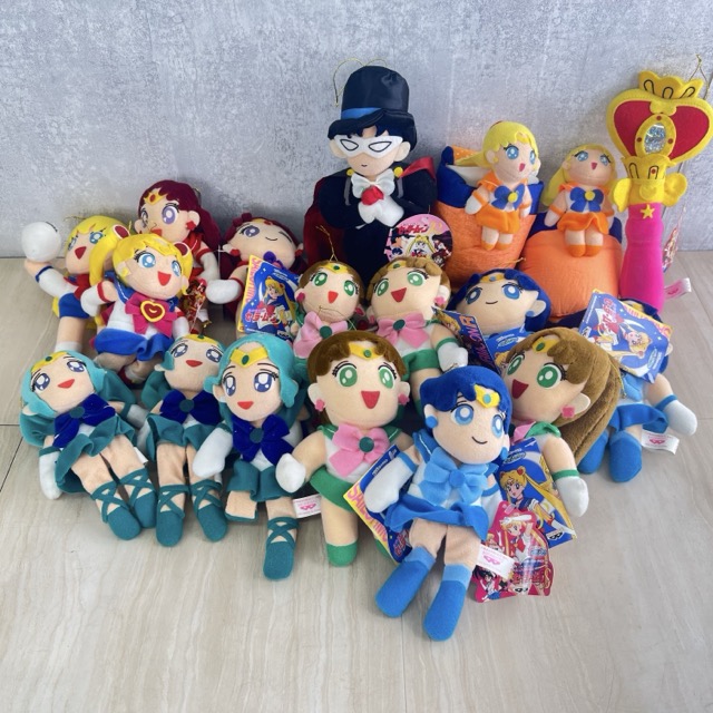 楽天市場】美少女戦士 セーラームーン ぬいぐるみ 17点セット 【中古