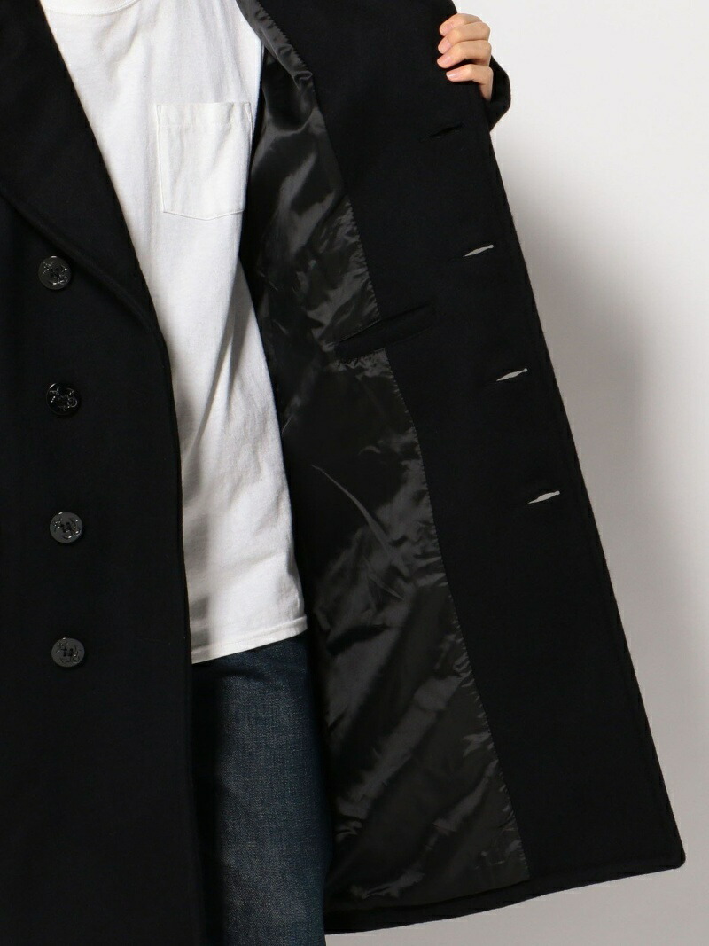 楽天市場】Schott/ショット/LONG MELTON PEACOAT/ロング メルトン
