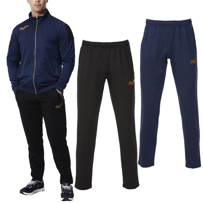 ローリングス／メンズスウェットジャージセット紺黒／XO 楽天市場