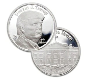 楽天市場】銀 トランプ大統領の通販