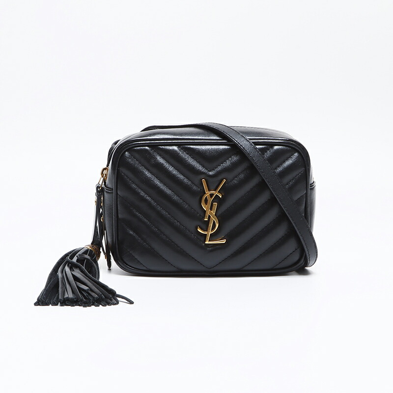 楽天市場】イヴ・サンローラン YVES SAINT LAURENT YSL レザー ミニ