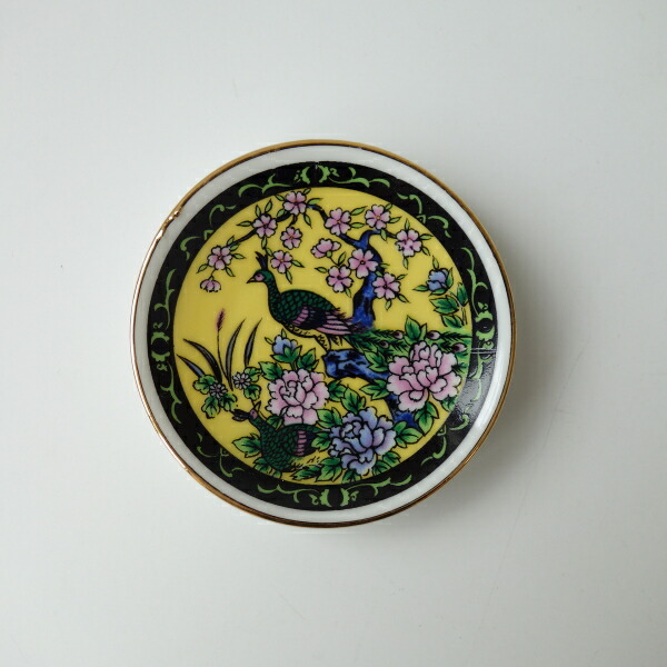 楽天市場】わけあり 東方錦絵 5.7cm アンティーク ミニ 絵皿 4枚