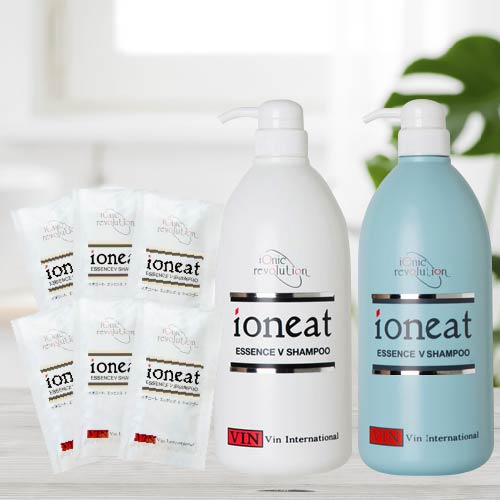 楽天市場】【10mlパウチ×6枚付】 イオニート エッセンス Vシャンプー