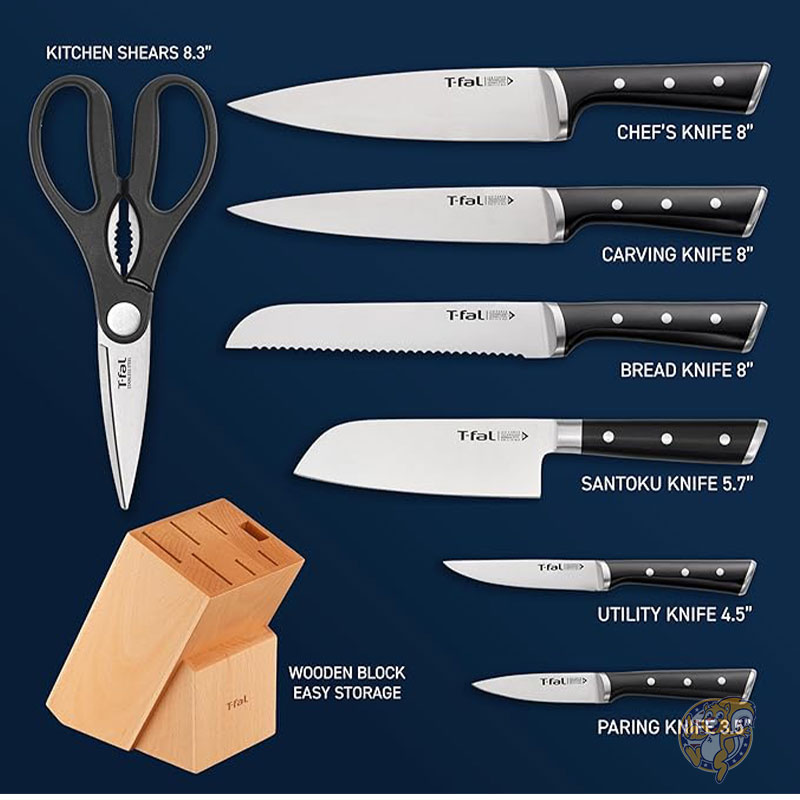 楽天市場】ティファール T-fal 包丁セット アイスフォース ドイツ製