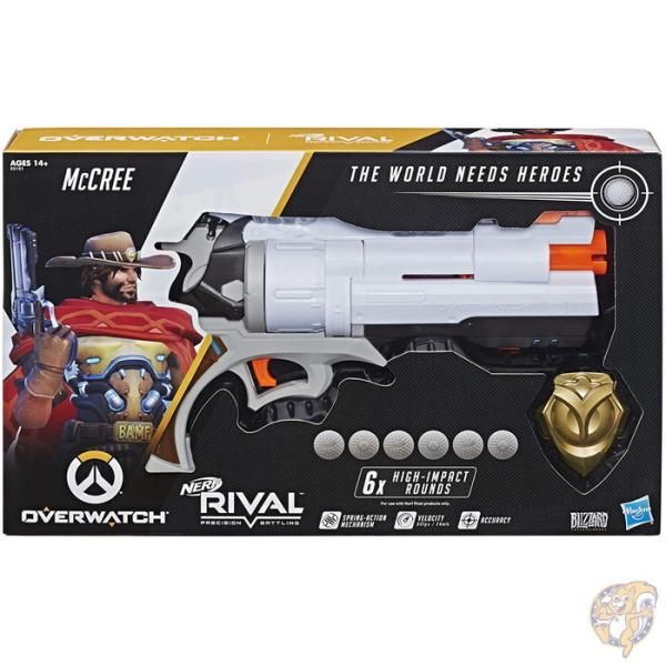 楽天市場】ナーフ オーバーウォッチマクリーライバルブラスター NERF