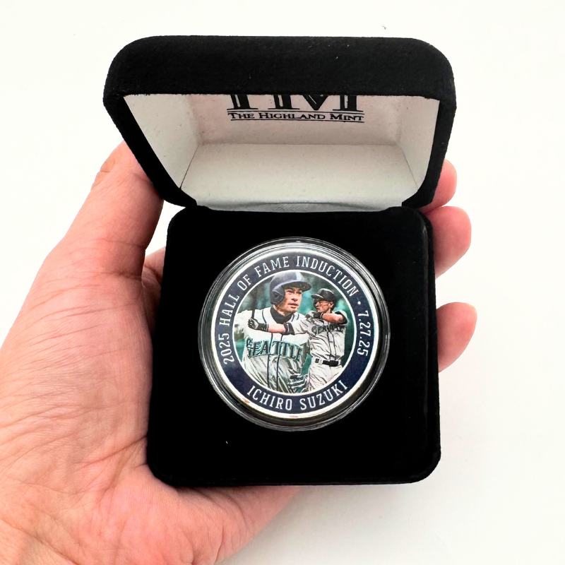 楽天市場】イチロー 米野球殿堂入 記念コイン イチロー 鈴木 2025