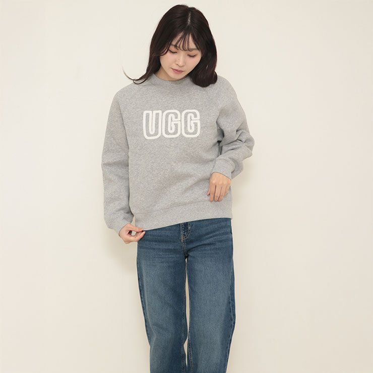 楽天市場】アグ UGG Logo Crewneck レディース スウェット 1171477