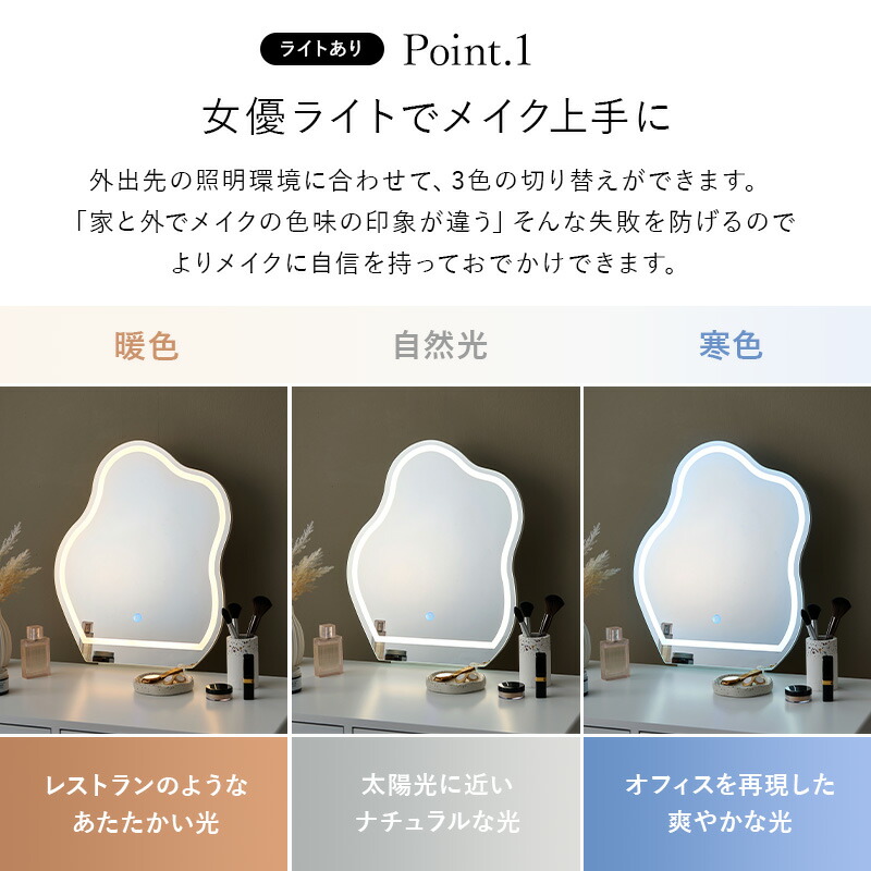 楽天市場】【5%OFFクーポンあり☆3/1限定】ウェーブミラードレッサー