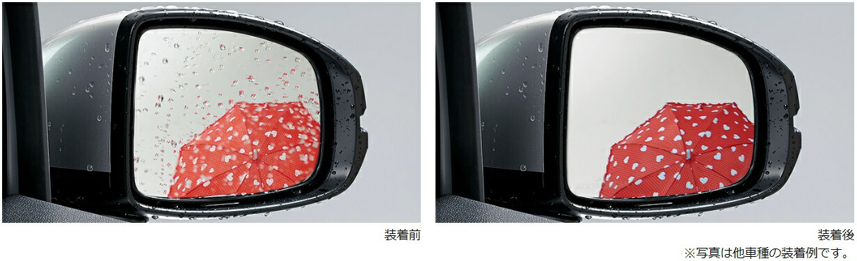 楽天市場】HONDA ホンダ 純正 アクアクリーンミラー 親水式ドアミラー