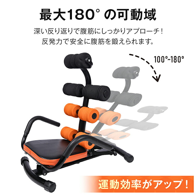 楽天市場】【1(日)24H限定5%オフCP】腹筋トレーナー 腹筋 マシン