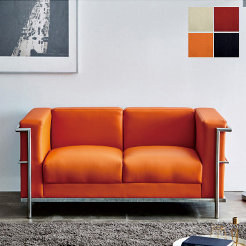 楽天市場】コルビジェ リプロダクト lc2 ローバック ソファ ソファー