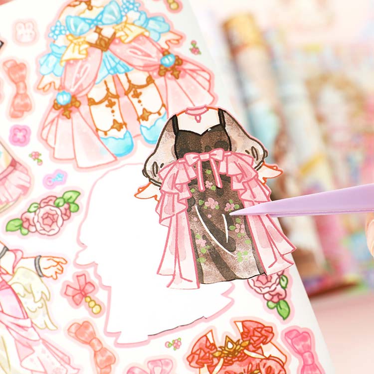 楽天市場】 フレークシール 600以上の素材 粘着コート紙シール 服装の