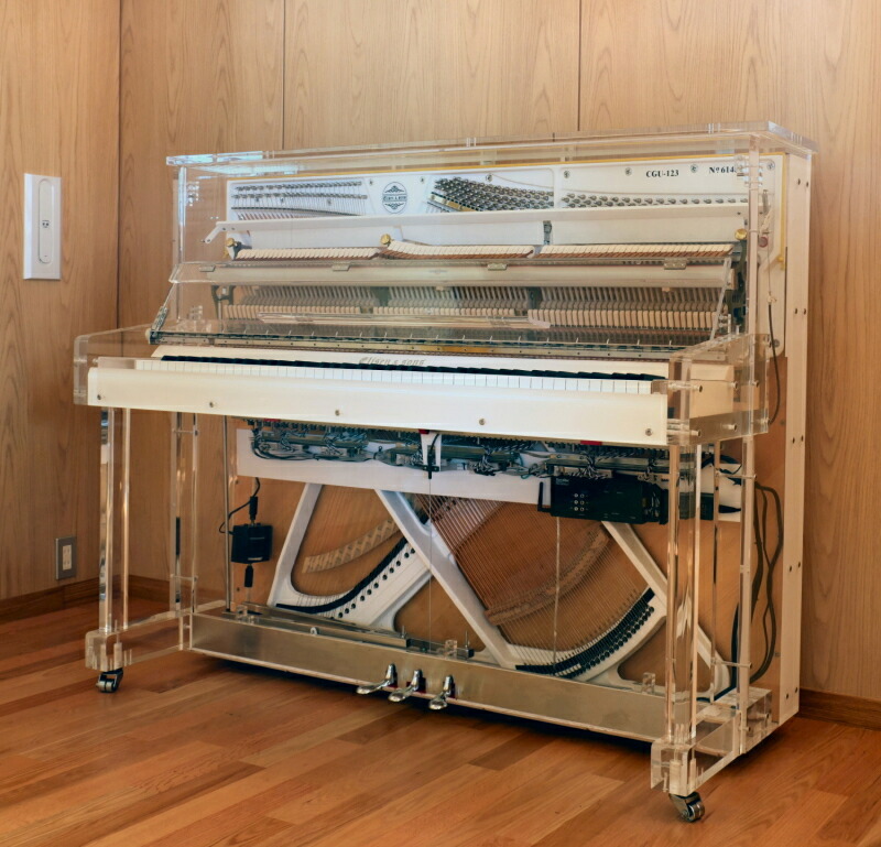 楽天市場】エリーゼン＆サンズ アップライトピアノ CGU-123(自動演奏