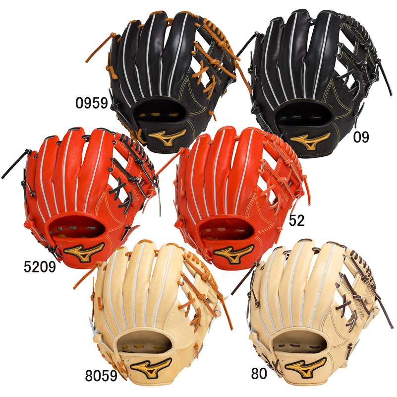731 ミズノプロ 型抜群 即戦力 軟式 内野手用グローブ ミズノプロ 軟式