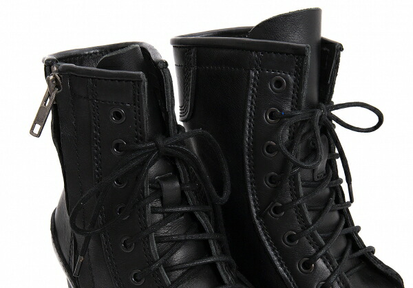 楽天市場】【中古】 ズッカzucca レザーサイドジップレースアップ