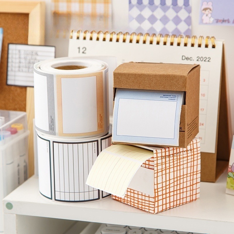 楽天市場】送料無料 付箋 ふせん 1ロール シール 文房具 メモ 100枚