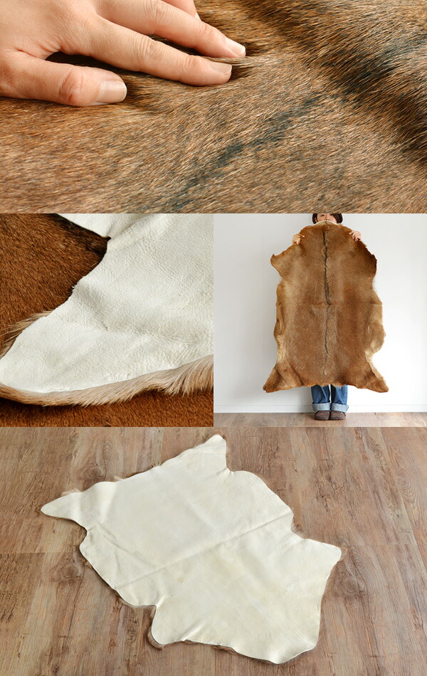 楽天市場】送料無料 毛皮 ヤギ ラグ 厚手 アマブロ ゴートファーマット