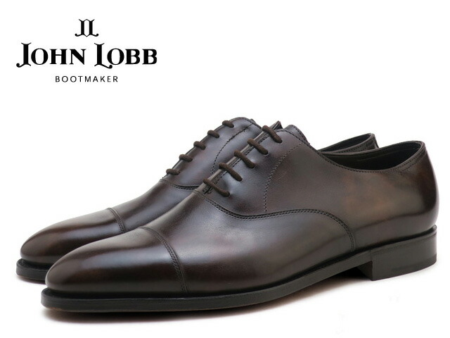 楽天市場】ジョンロブ シティ2 ダークブラウン キャップトゥ